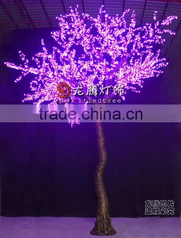 5m Garden decoration fake trunks Led tree lamp