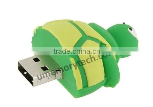 turtle style 32gb usb2.0 usb zip flash usb drive