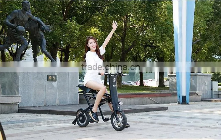 36V 8AH lithium battery mini folding electric bike with 36V 250W motor