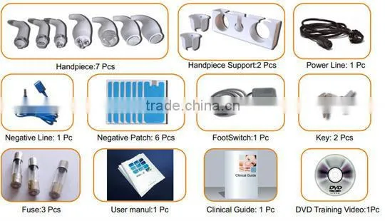 cavitation,lipolysis,vacuum, bipolar rf and tripolar rf multifunction beauty instrument with CE