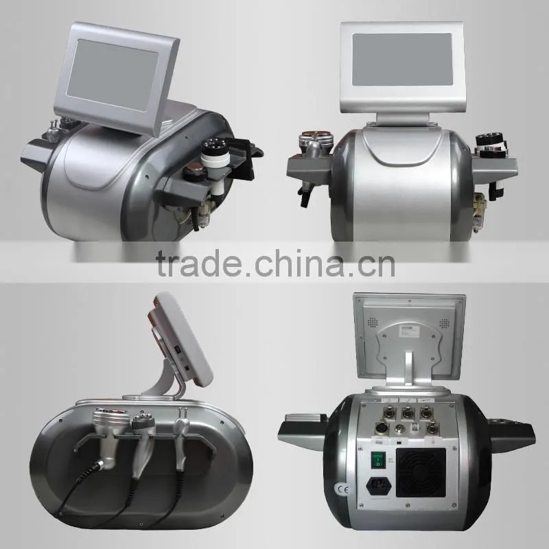 portable ultrasound machine,bi-polar rf head socket &cavitation head socket,not involve invasive surgery