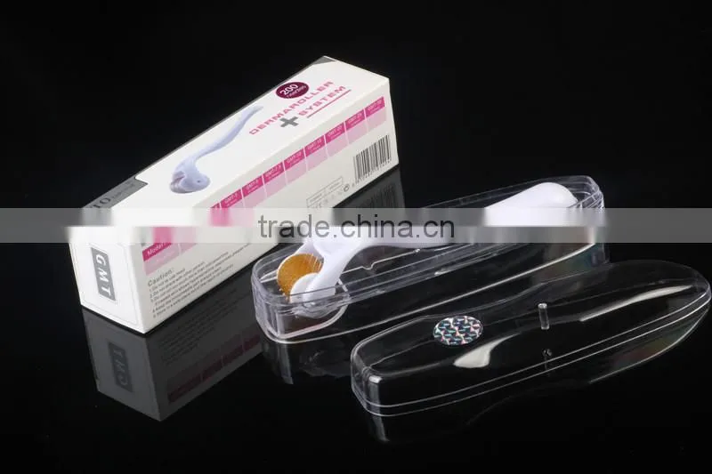 GTO brand Glad roller with 200pcs titanium needles GMT200T derma roller for hair treatment and skin care
