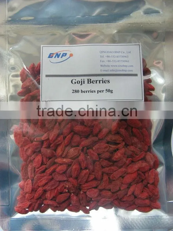 China BNP certified organic & Top Quality Goji Berry concentrate juice