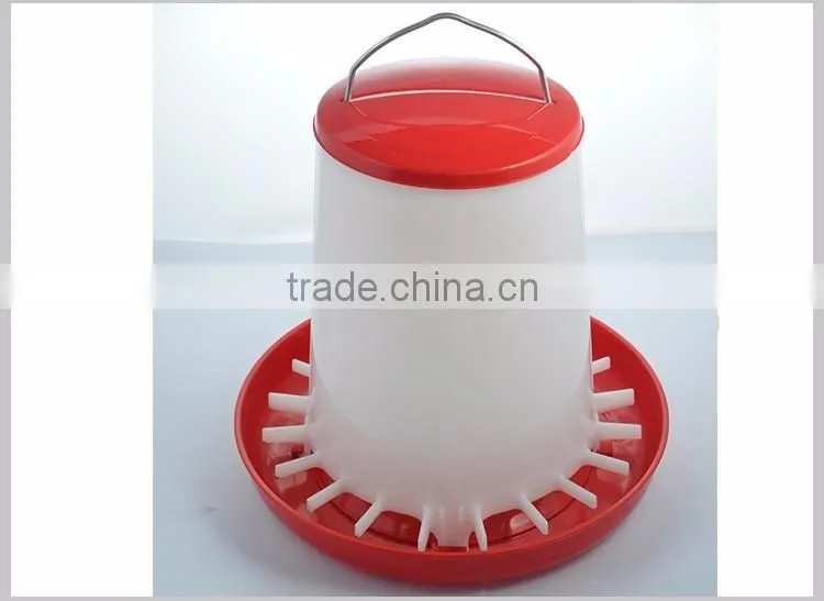 New Design 3kg 6kg Poultry Farm Chicken Feeder Plastic Concentrate Poultry Feed