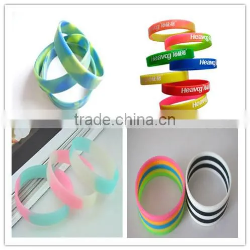 bio energy cheap silicon wristband / debossed silicone wristband