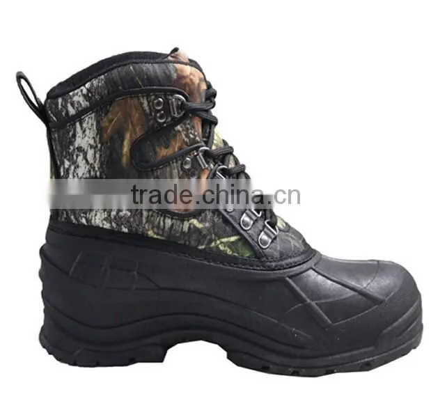 Mens Lightweight Camouflage/Camo Neoprene Hunting Boots