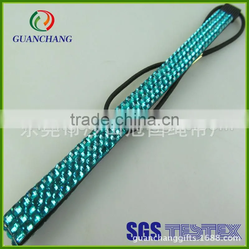 Top quality mock up rhinestone id badge holder lanyard