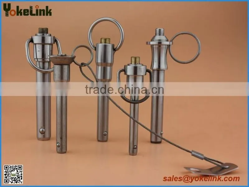 Precision Quick Release Ball Lock Pin for Fasteners