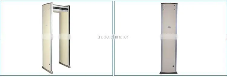 high sensitivity walk through door frame metal detector