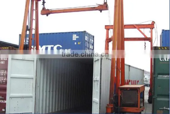 low lifting container crane used for low height environment