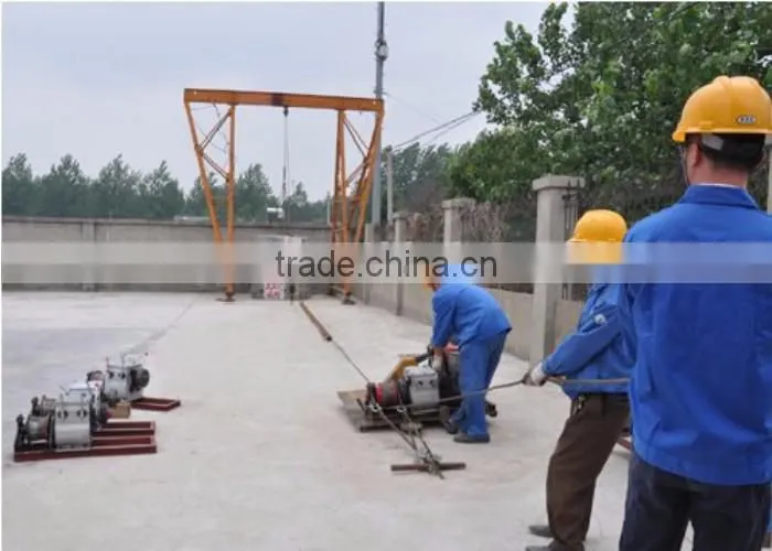 3 Ton Electric Motor Powered Rope Winch
