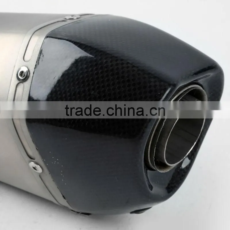 For DUCATI 1098 (S) 2007 Motorcycle Exhaust Pipe LASER Delta slip-on mufflerset