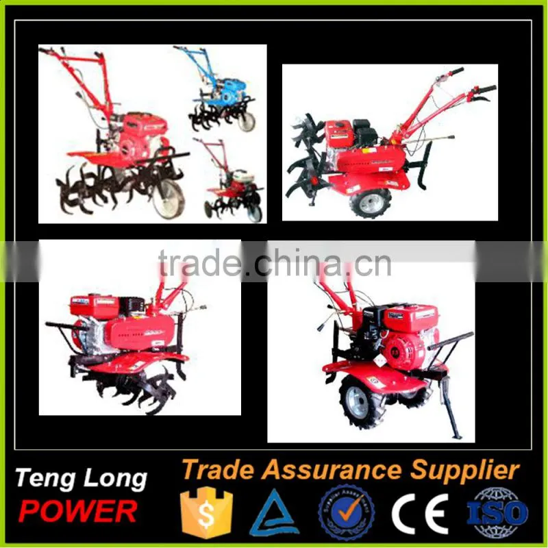 Drive with shaft gasoline engine power high quality tiller for sale