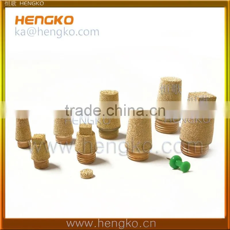 Powder sintered bronze filters cone