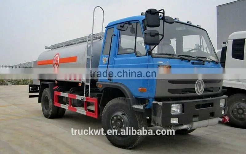 dongfeng 4x2 170hp 10 tons gasoline tanker truck capacity