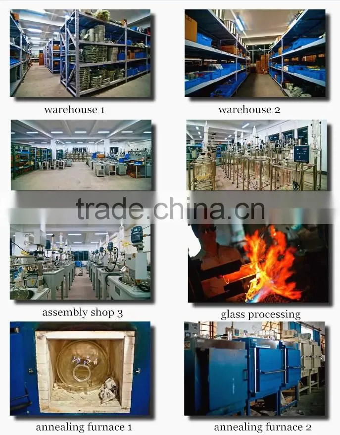 2L Single-Layer glass reactor For Laboratory