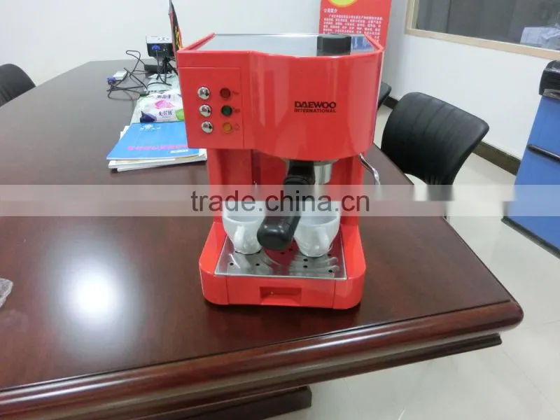 Hot sales espresso coffee maker,red mini coffee maker (DI9032)
