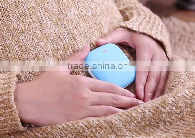 Creative carat USB charging mobile power Mini double sided fever Convenient hand warmer Multifunctional hand warmer