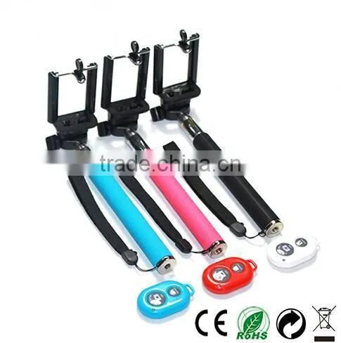 Bluetooth Extendable Selfie Monopod, wireless monopod for Iphone and Android smart phones
