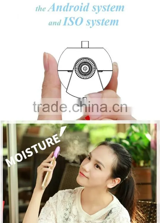 Lazy Mini Mobile Moisture Supplier Portable Facial Beauty Spay Moisturizer Humidifier For Wholesale