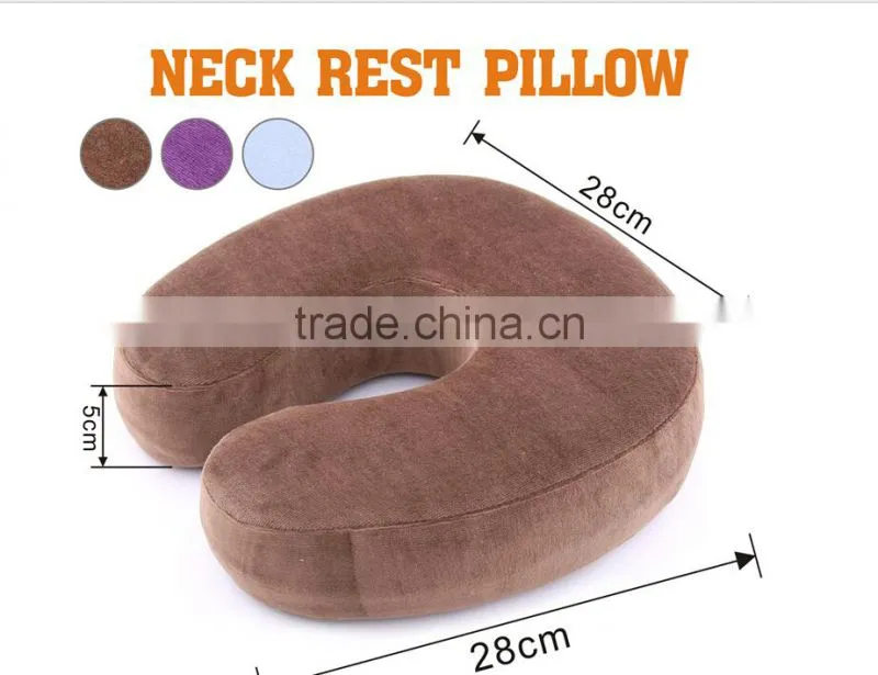 NEW Travel Neck Pillow Memory Foam Navy Plane Car Neck pillows