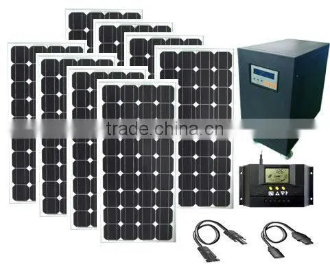 Solar panel system Back up power 6000w