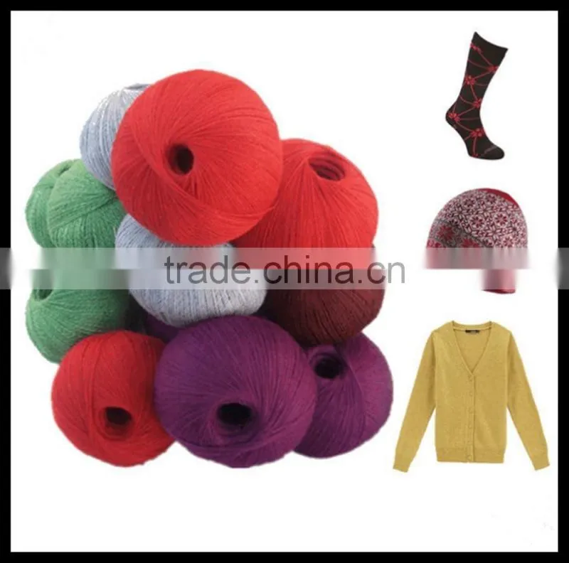 AA grade anti-insects dyed wool and acrylic blended buk yarn 30/70 for knitting 28nm