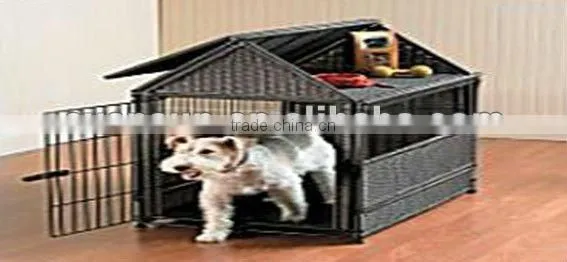 Rattan cat bed