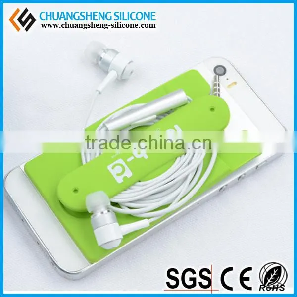 Card holder, back sucking phone holder, silicone 3m mobile phone sticker