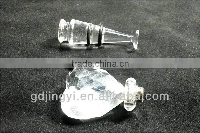 new cheap wholesale acrylic LED color changing trendy wine bottle stopper