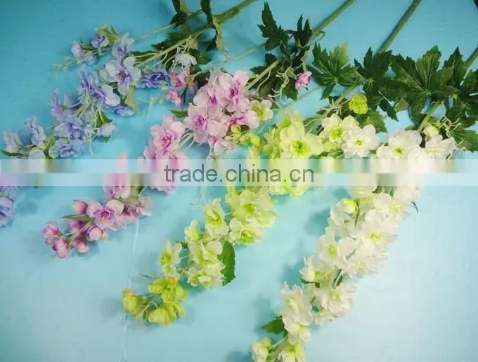 Silk flower for Delphinium