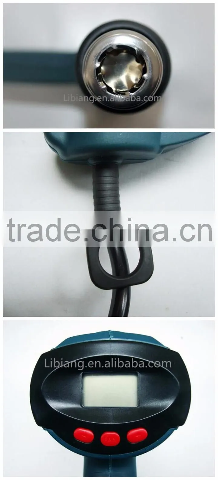 Handhold Digital Hot Air Gun Heat Gun 2000W (Digital Display, Electronic Temperature Control )