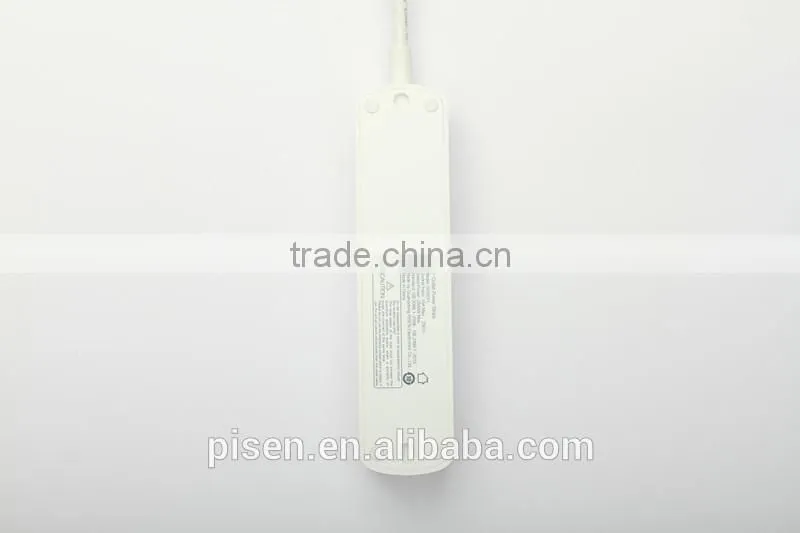 Pisen 1.8m 6ft Cable One Switch Child Protection Euro Plug 3 Outles Power Strip