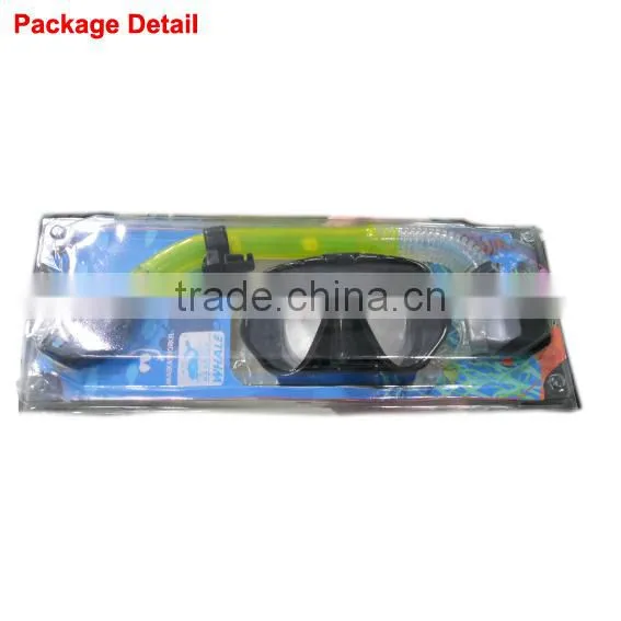 Low volume diving glasses, tempered glass dive mask(MK-102)