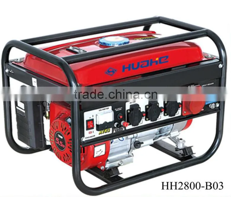 2.0KW 3 Phase Gasoline Generator 220V/380V, European type