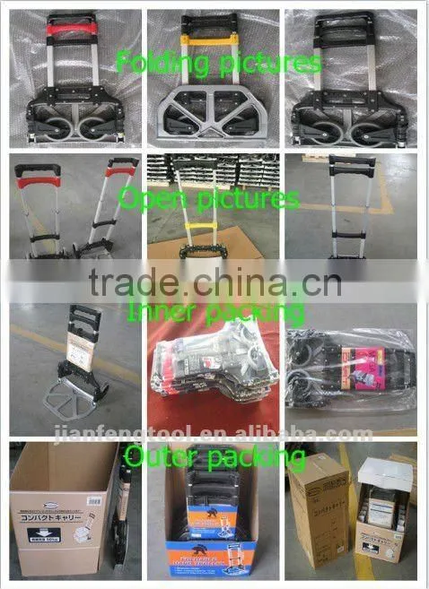 Personal 150 lb Capacity Aluminum Folding Hand Truck