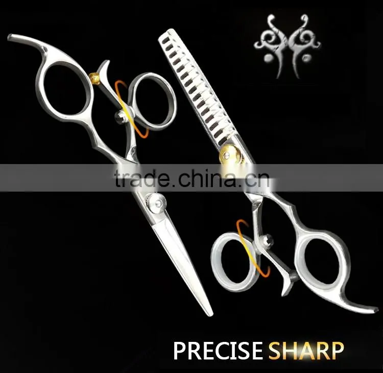 QJ-HS167 Professional Hairdressing Scissors Barber Hair Cutting Razor Scissors
