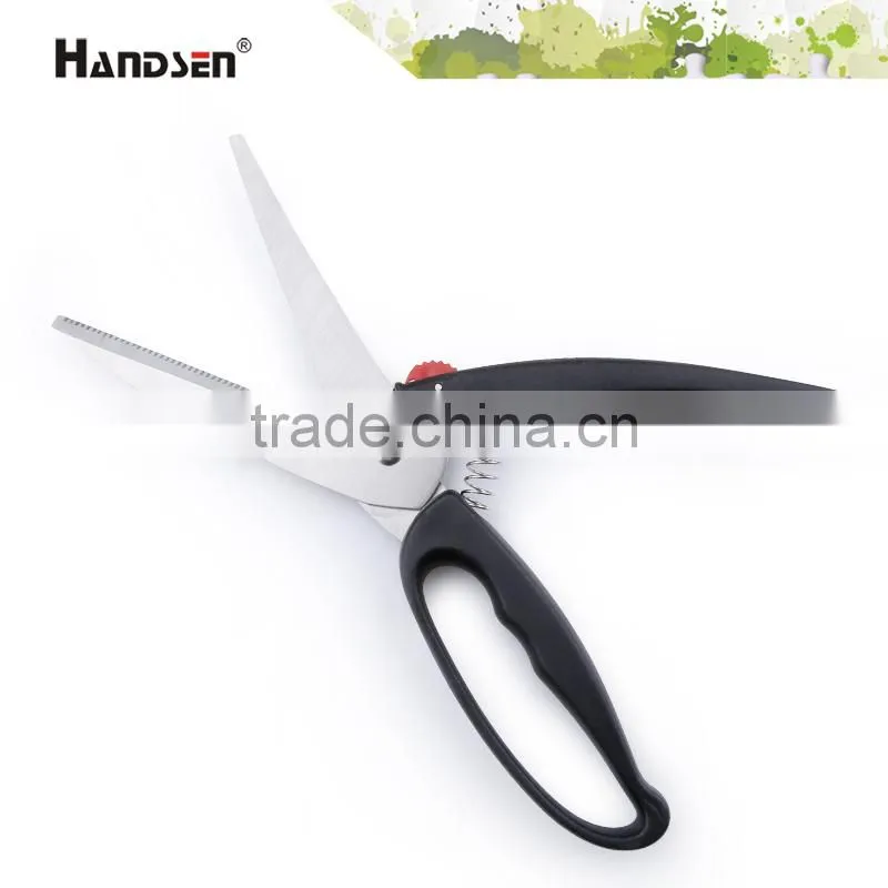 10" srong and durable handle fish cutting scissors