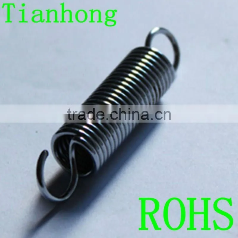Double hook carbon steel extension springs