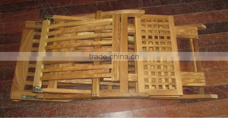 deck chair & wooden beach chair & folding beach chair with table set
