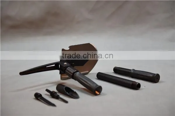 12 in 1 multifunction survival shovel for camping chinese military spade
