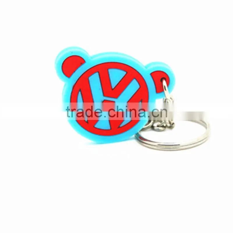 New fashion bear volkswagen shape keychain