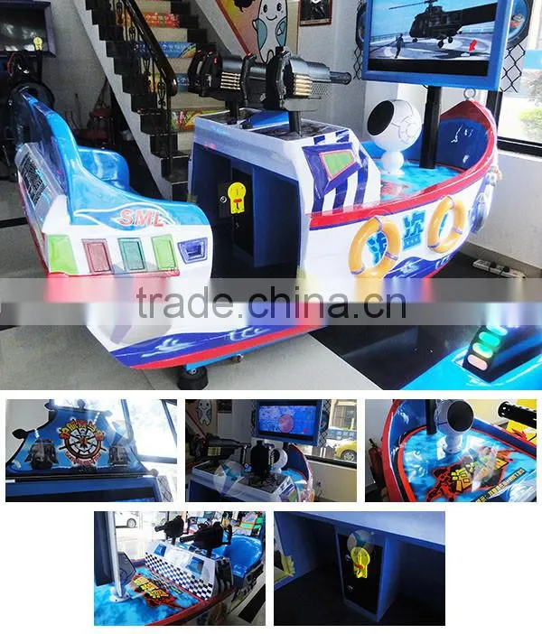 2016 new arrived Dianfu game machine exhibition Somali pirate shooting arcade game machine for sale