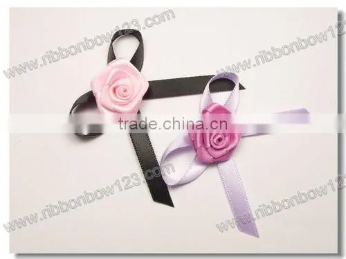 Light pink Color make ribbon rosettes