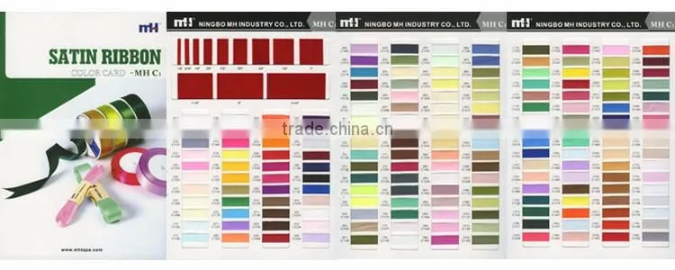100% Polyester Satin Ribbon Single Faced