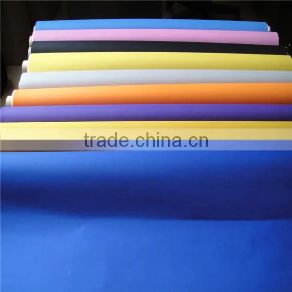 Album paper backed packaging fabric, cheap fabric, knit fabric for book or object binding