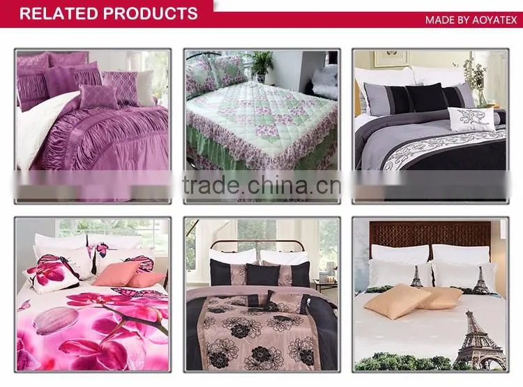 100polyesterbed covers sheets and pillows,bed linen set manufacturers in China