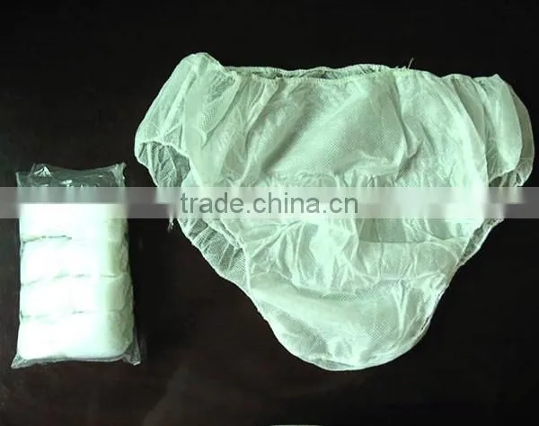 Nonwoven disposable boxer brief/ boxer short for single use