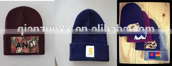 Pom Custom Embroidery Beanie