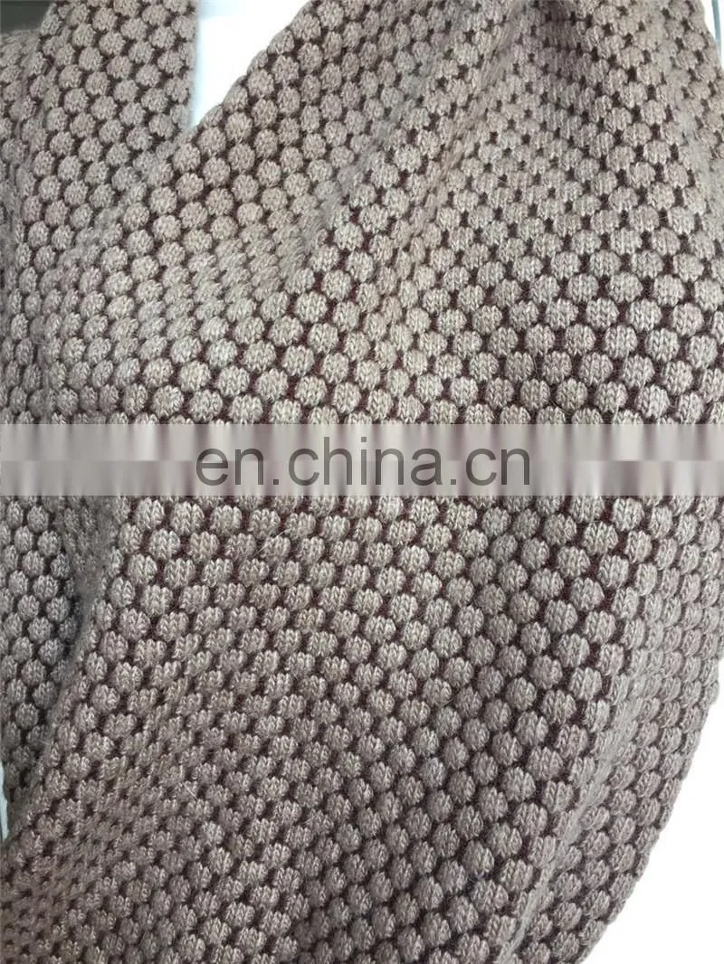 New Design Wool Unisex Plain Knit Hats High Quality Wool Scarf Hat and Scarf Knitting Machine